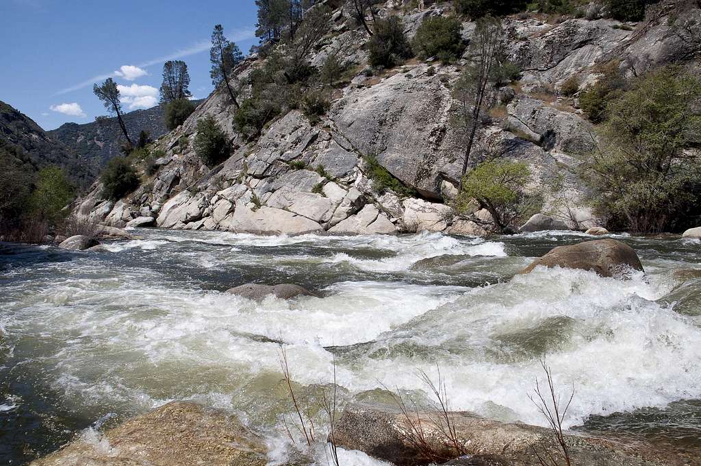 Whitewater in North Fork Kern River