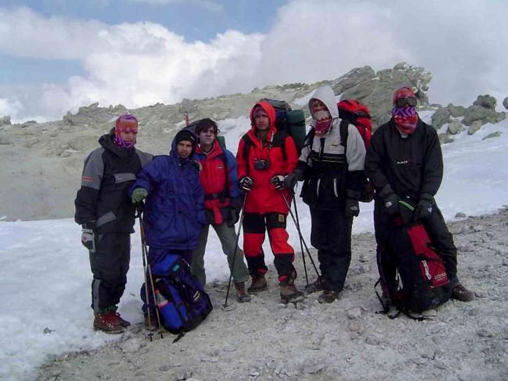 damavand peak with colony 80...