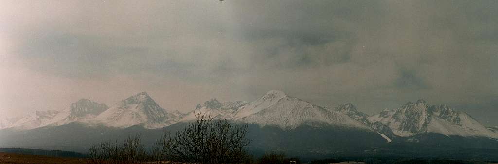 Tatras from distance