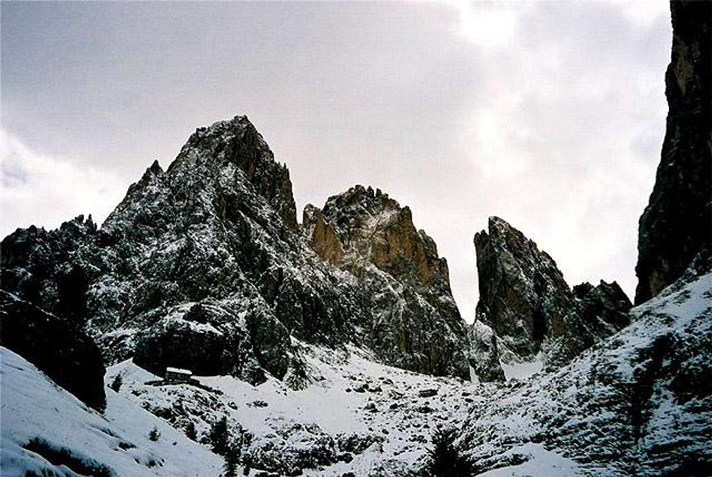 Langkofelkarspitze (2825m),...
