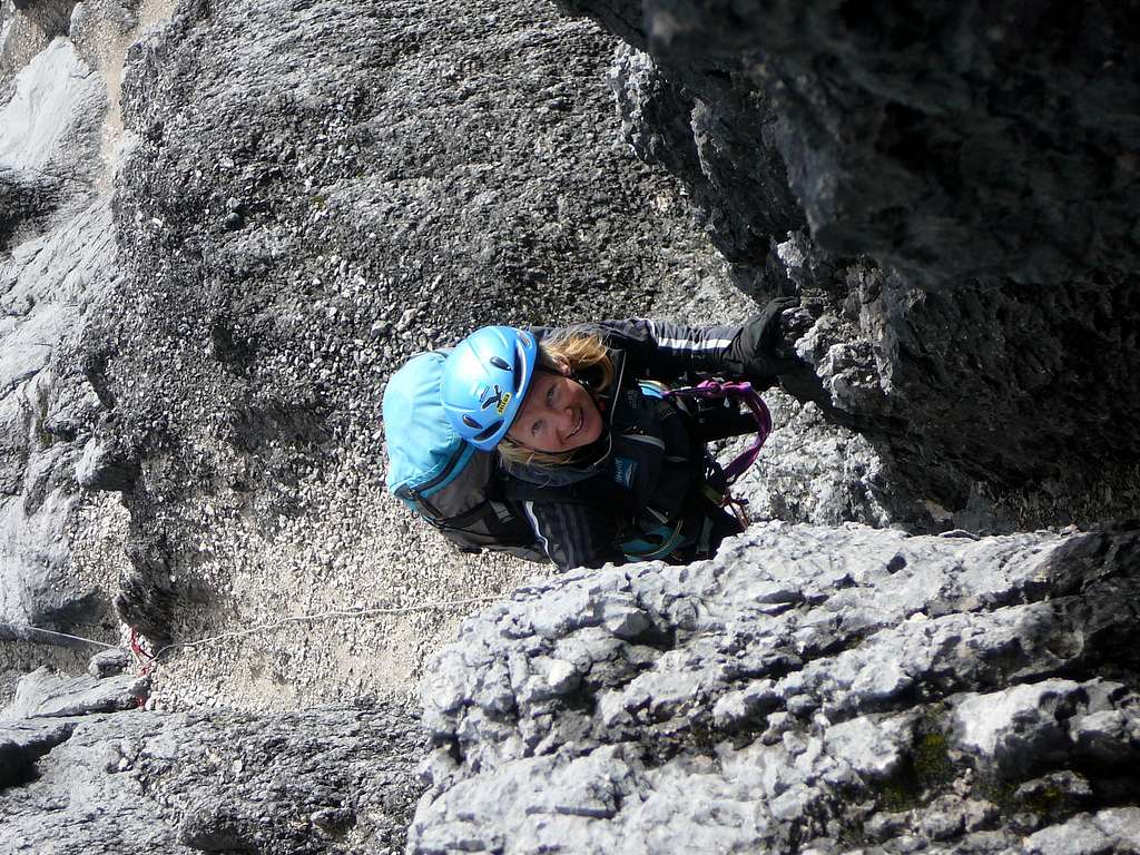 Climbing Carstensz Pyramide