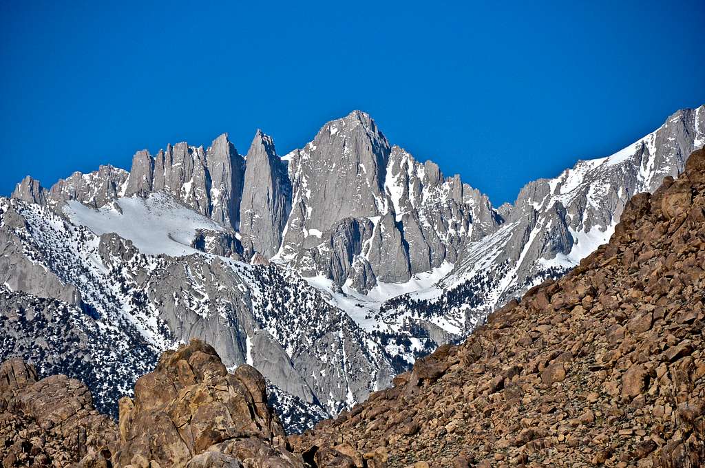 Mount Whitney seen from...