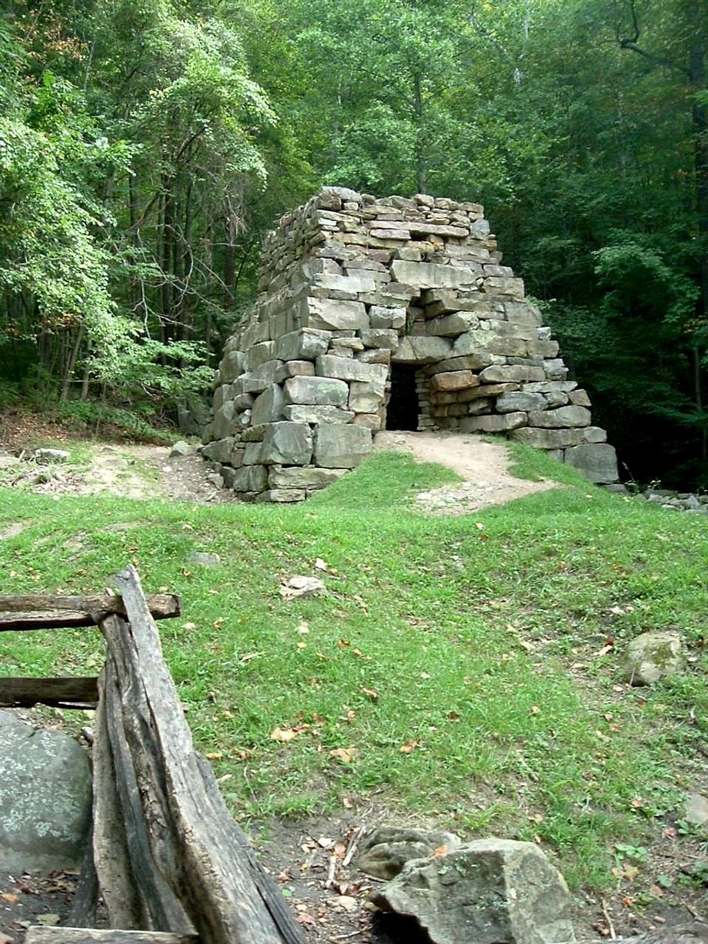 Old Iron Furnace at Tennessee Road Trailhead