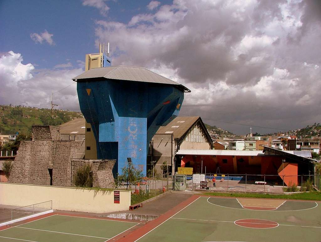 El Rocodromo de Quito.