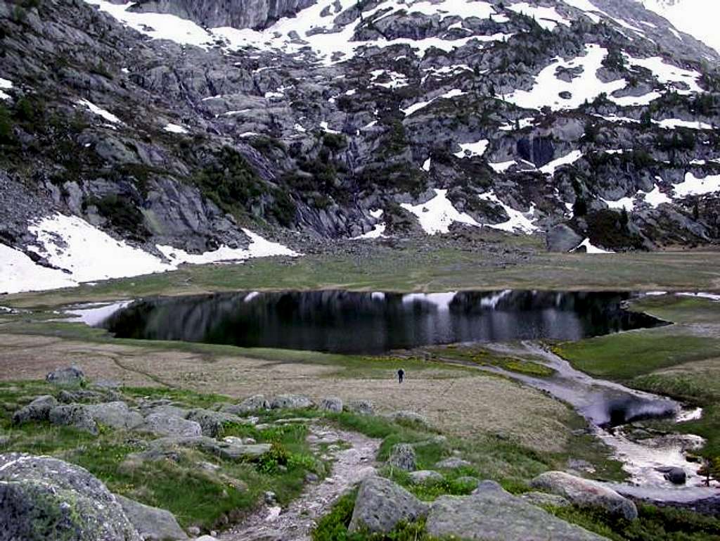 il lago Glacier (2143 m.)