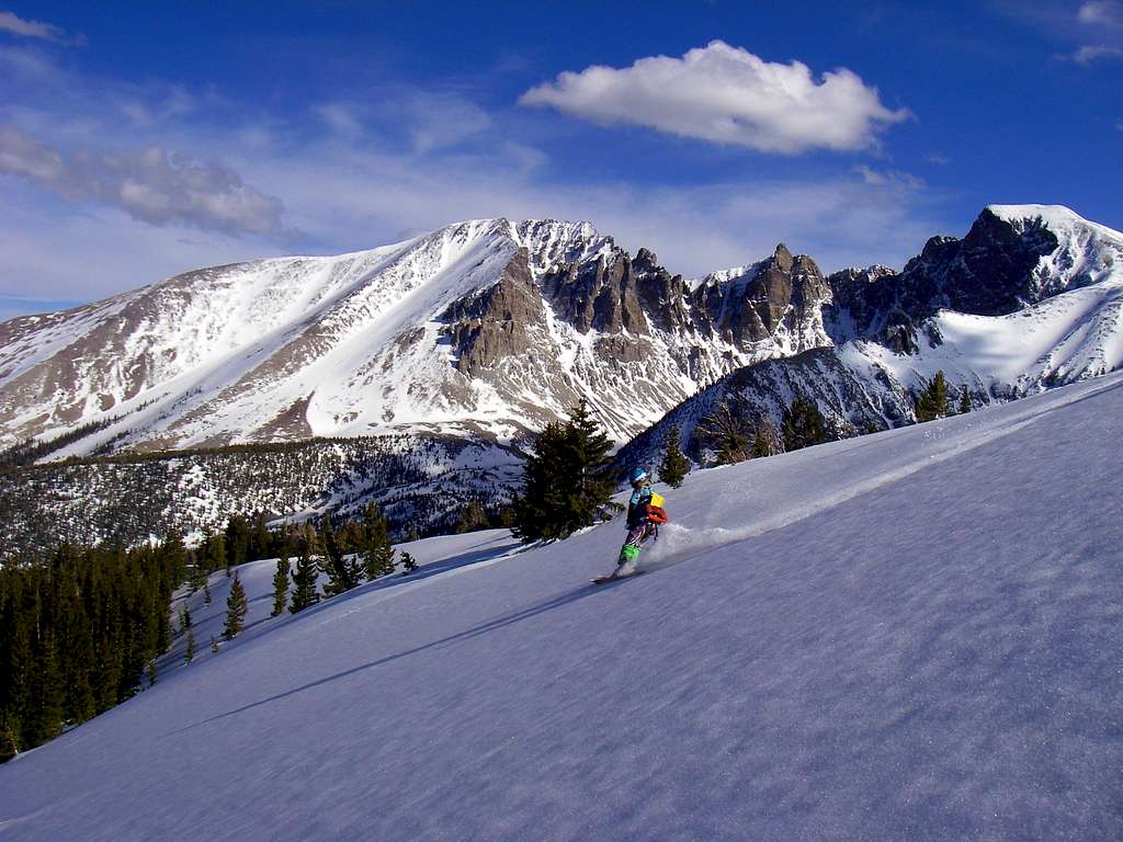 Troy skiing Bald Mountain