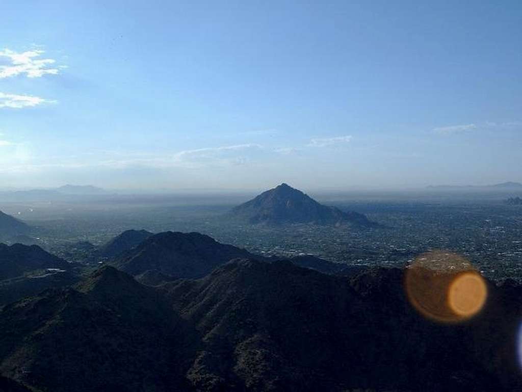 Camelback as seen from the...