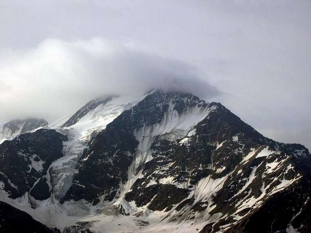 pizzo tresero north-east face