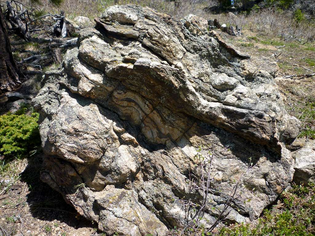 Nice boulder on Bennett Mountain