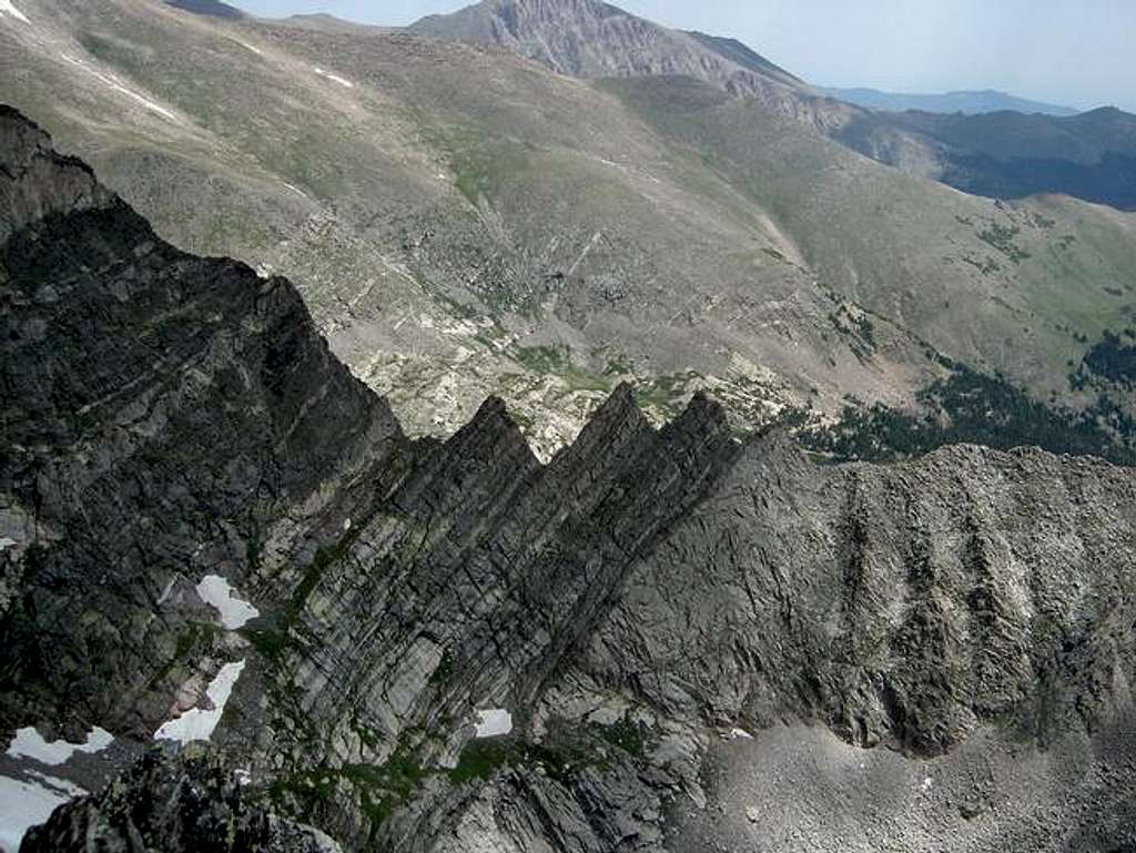 View of Blitzen Ridge's 