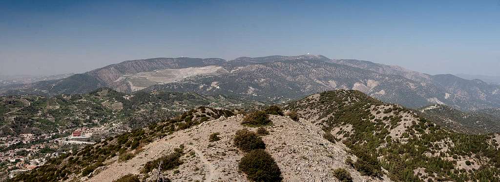Olympos, Cyprus' highest mountain