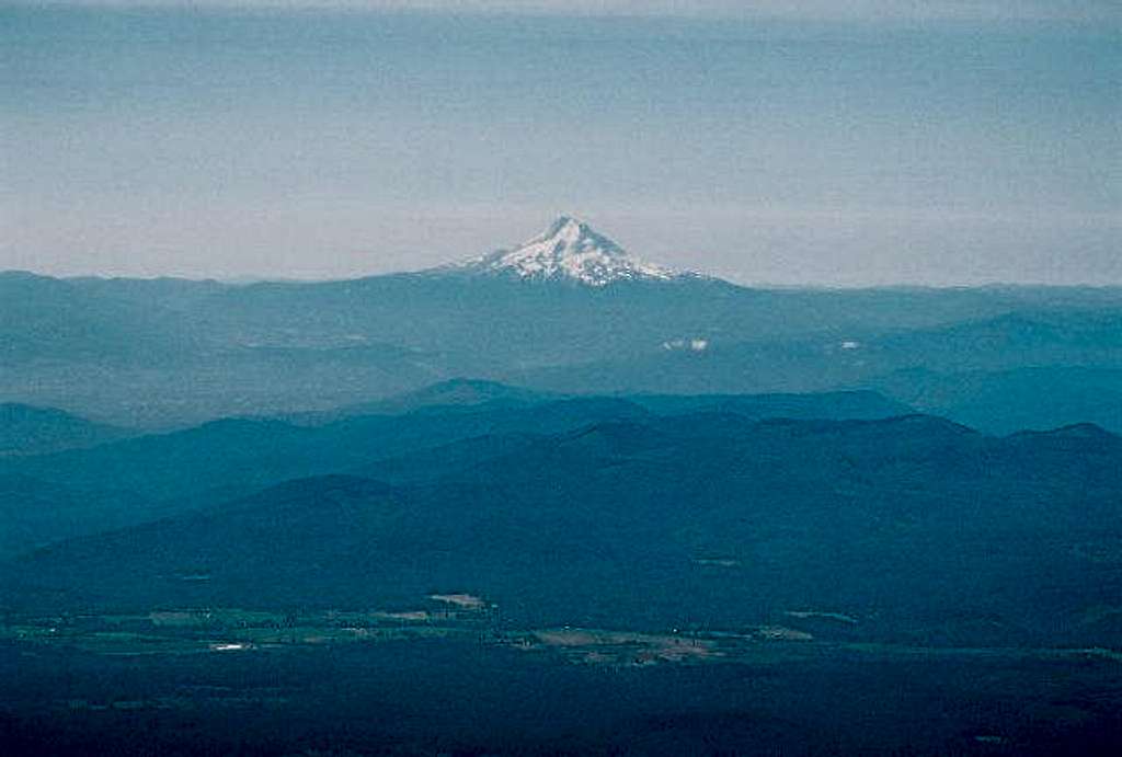Mt. Hood as seen from Mt....