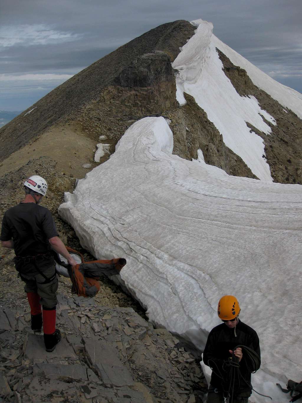 On the ridge