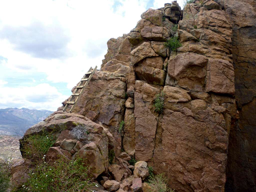 Cedar Mountain, western cliffs