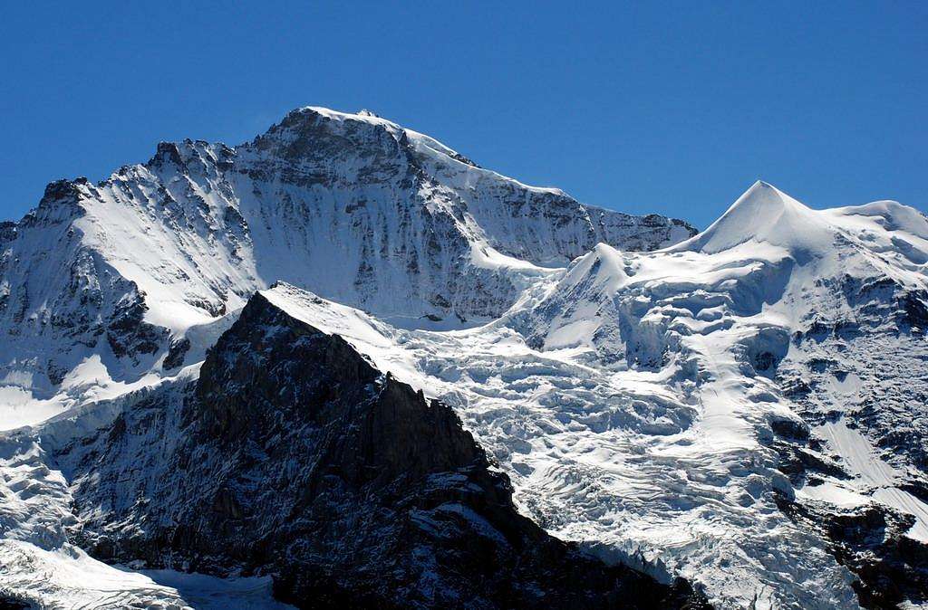 Jungfrau and the Silberhorn