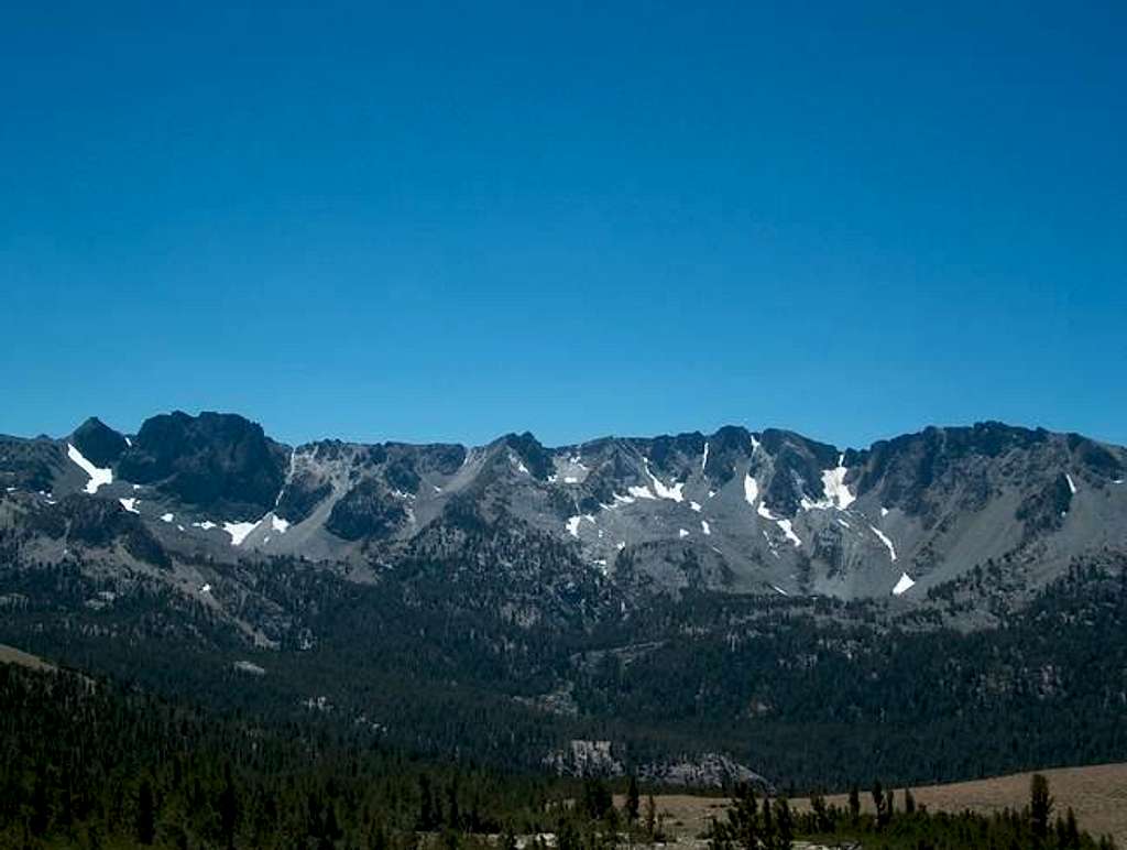 The Mammoth Crest as seen...