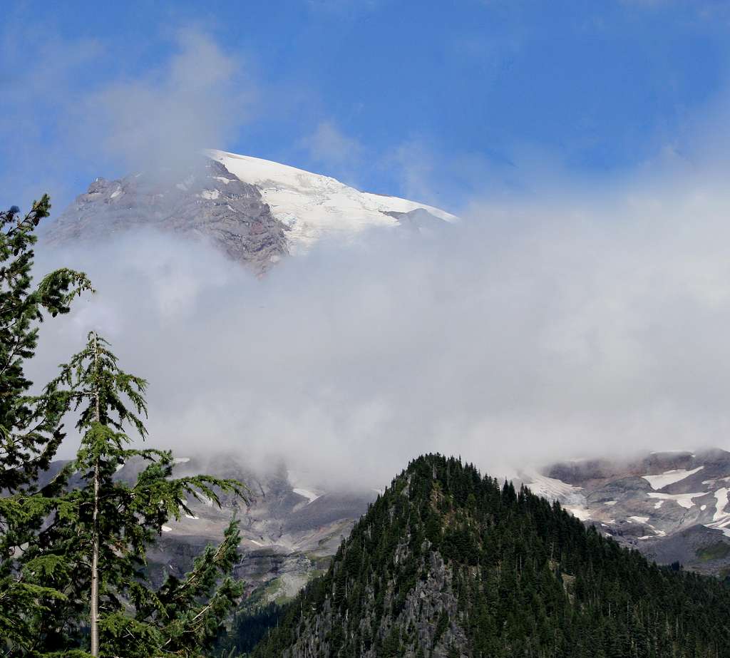 Pinnacle Peak View of Rainier
