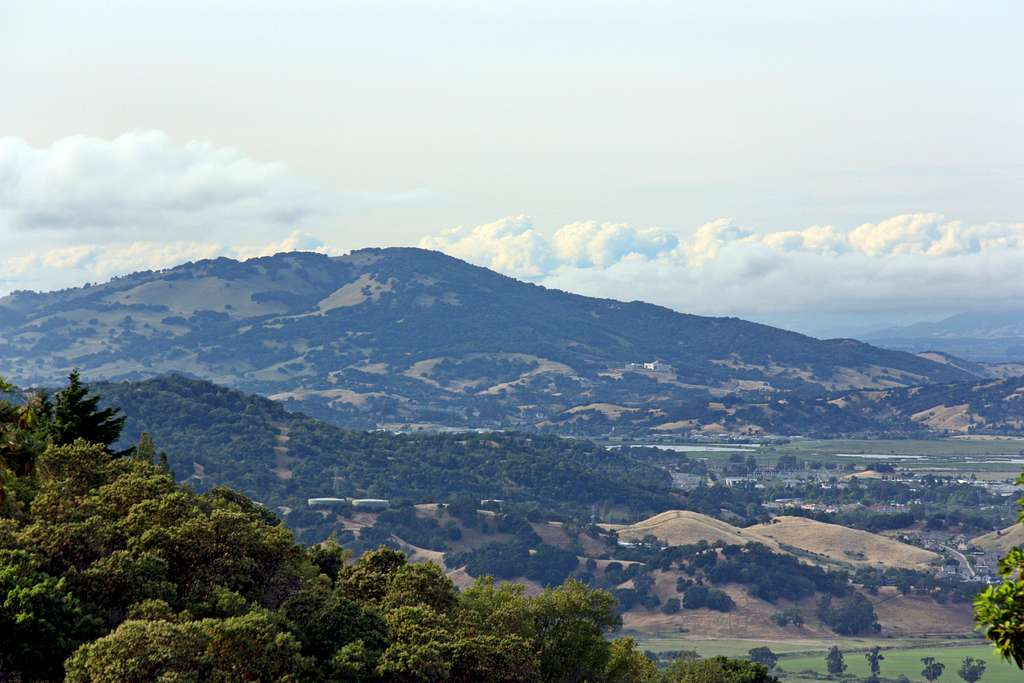 Burdell Mountain from San Pedro Mountain