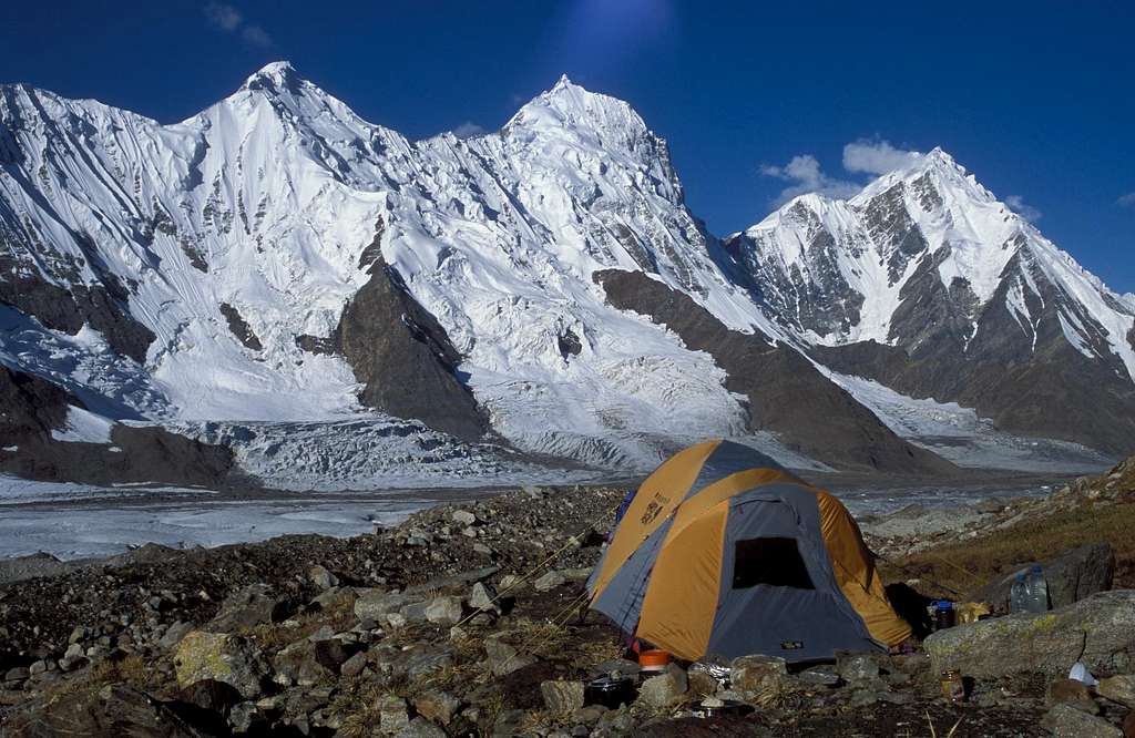 Haigutum Peaks from Base Camp - Karakoram