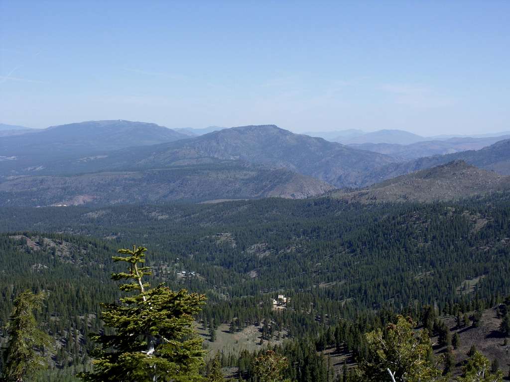 View north to Verdi Peak 8444'
