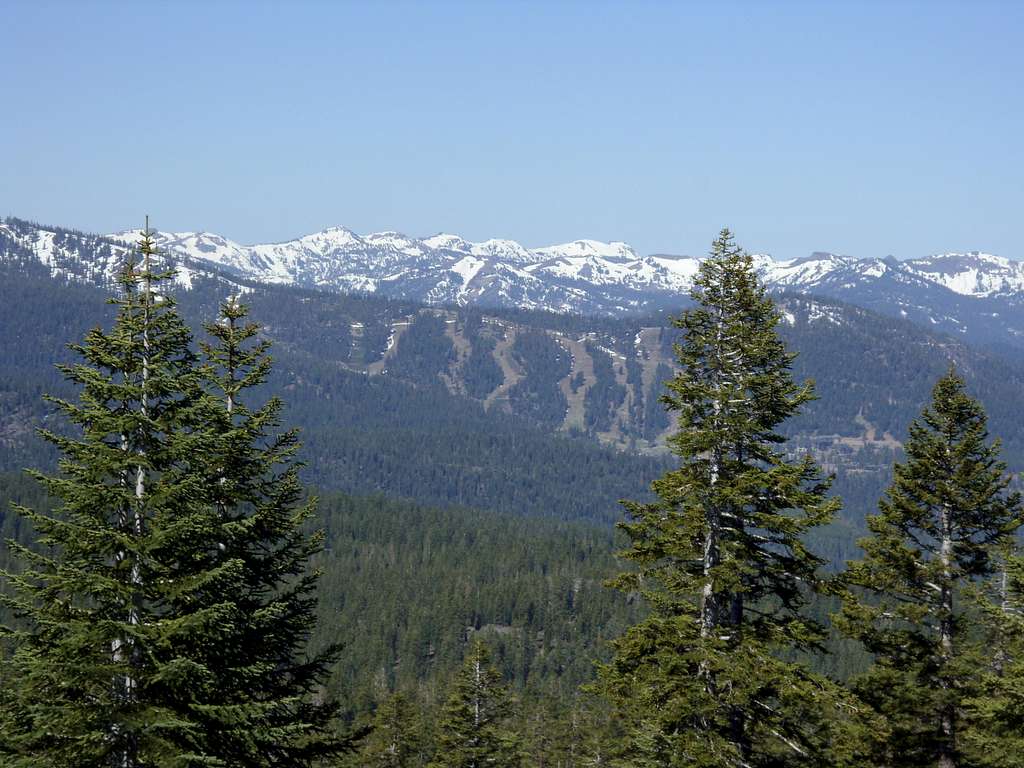 View to the Granite Chief Wilderness