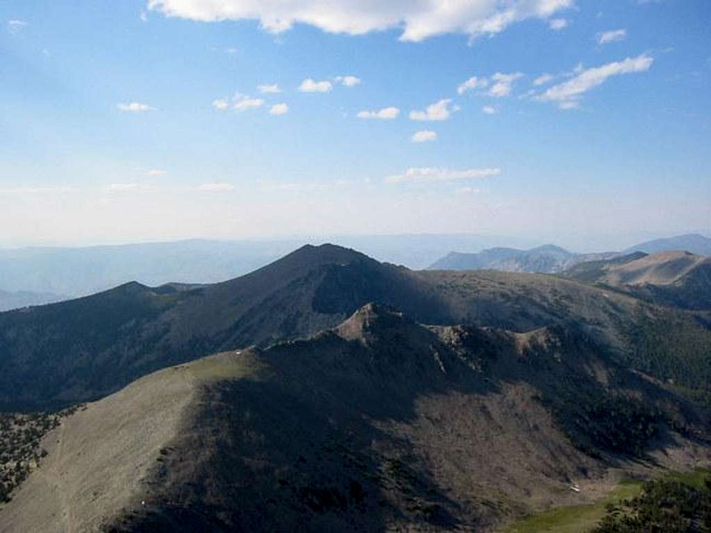 View of the Northwest ridge...