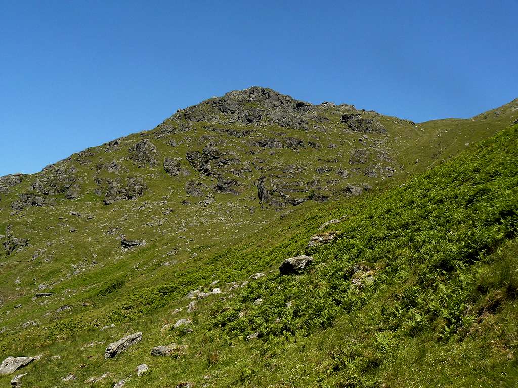 Beneath Ben Vorlich's ridge