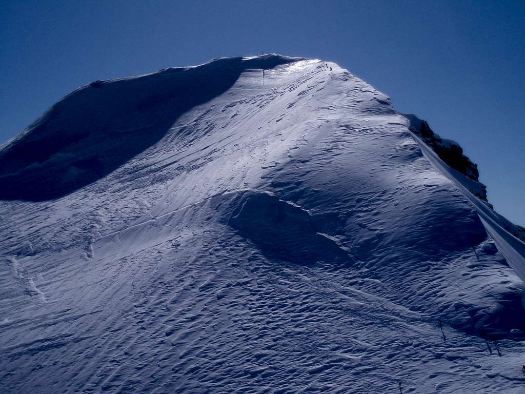 The summit of Grand Combin