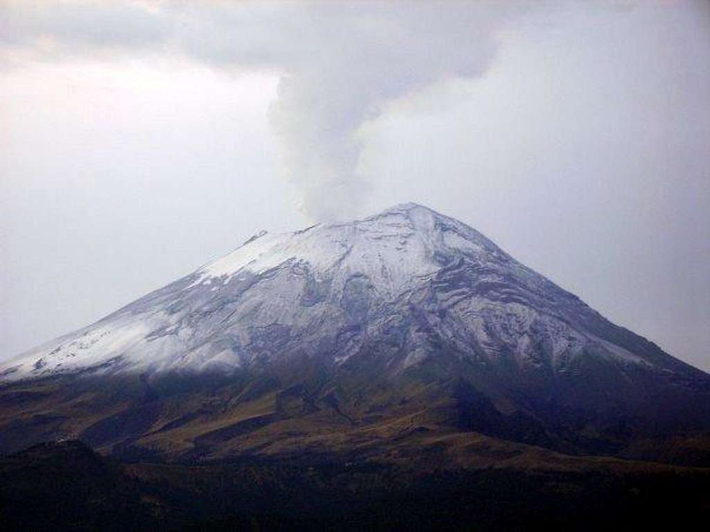 Popocatepetl Erupting