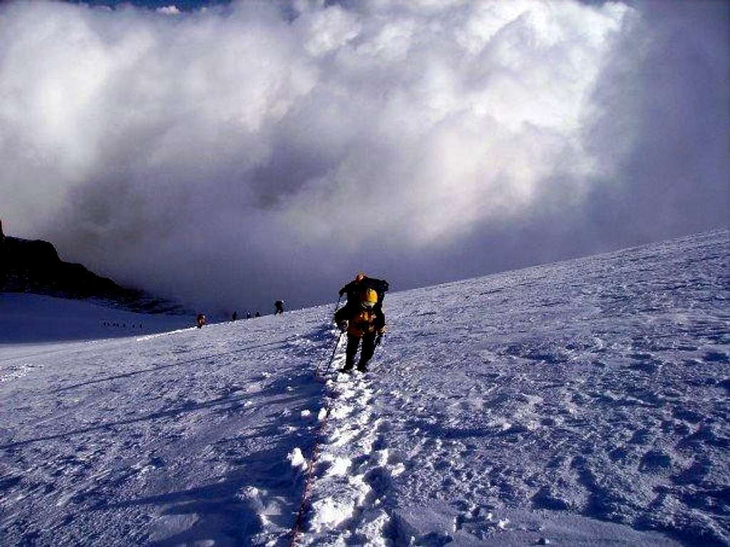 Swirling Clouds on Pico de Orizaba