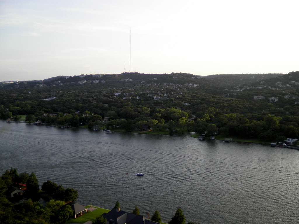 Looking southwest from Mount Bonnell