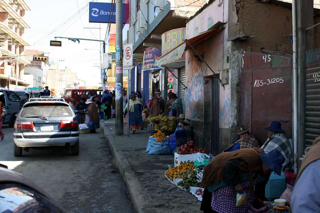 Streets of La Paz