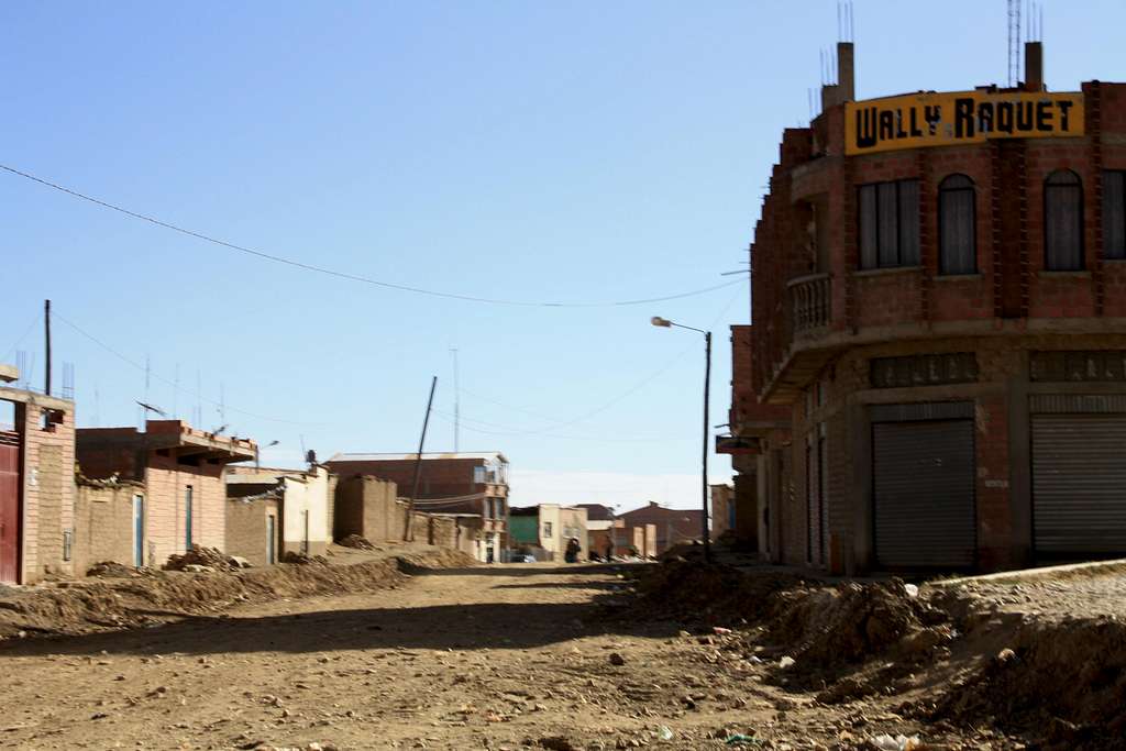 Streets of El Alto, Bolivia