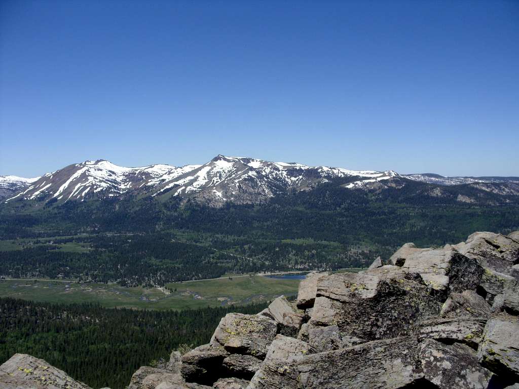 Red Lake Peak and Stevens Peak from Pickett Peak