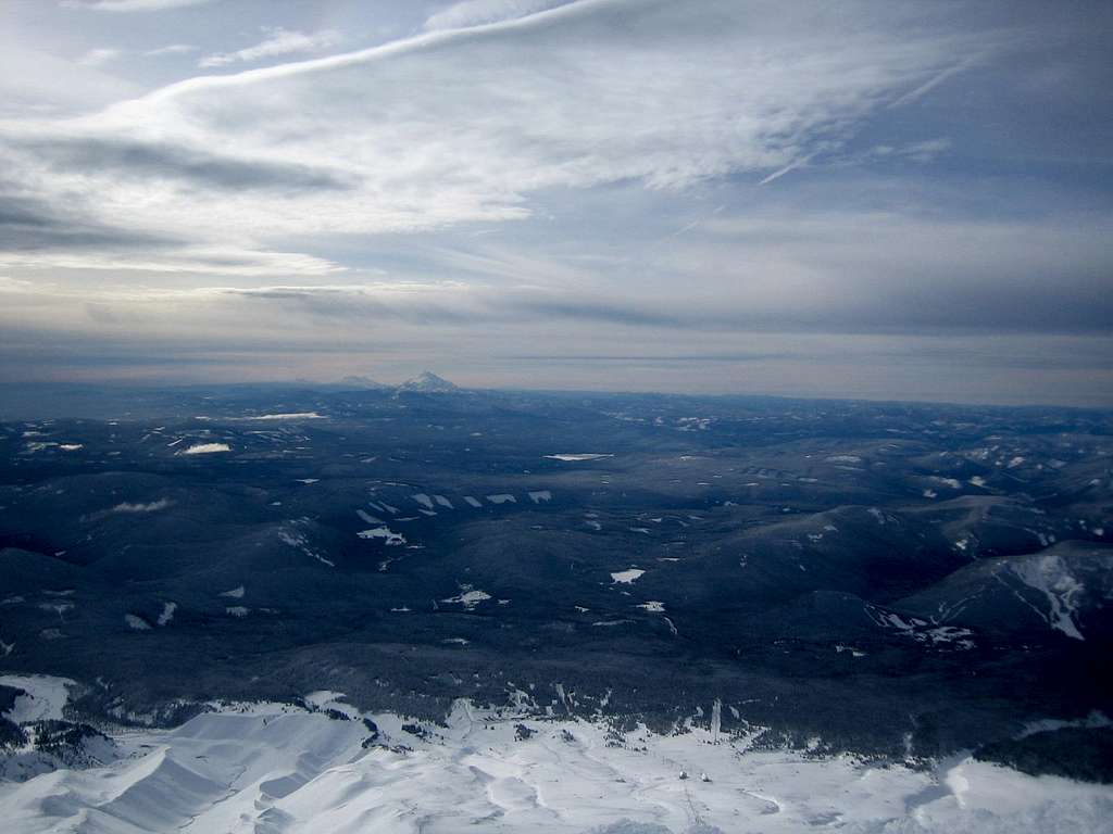Looking to the South From Mount Baker (Winter 2006)