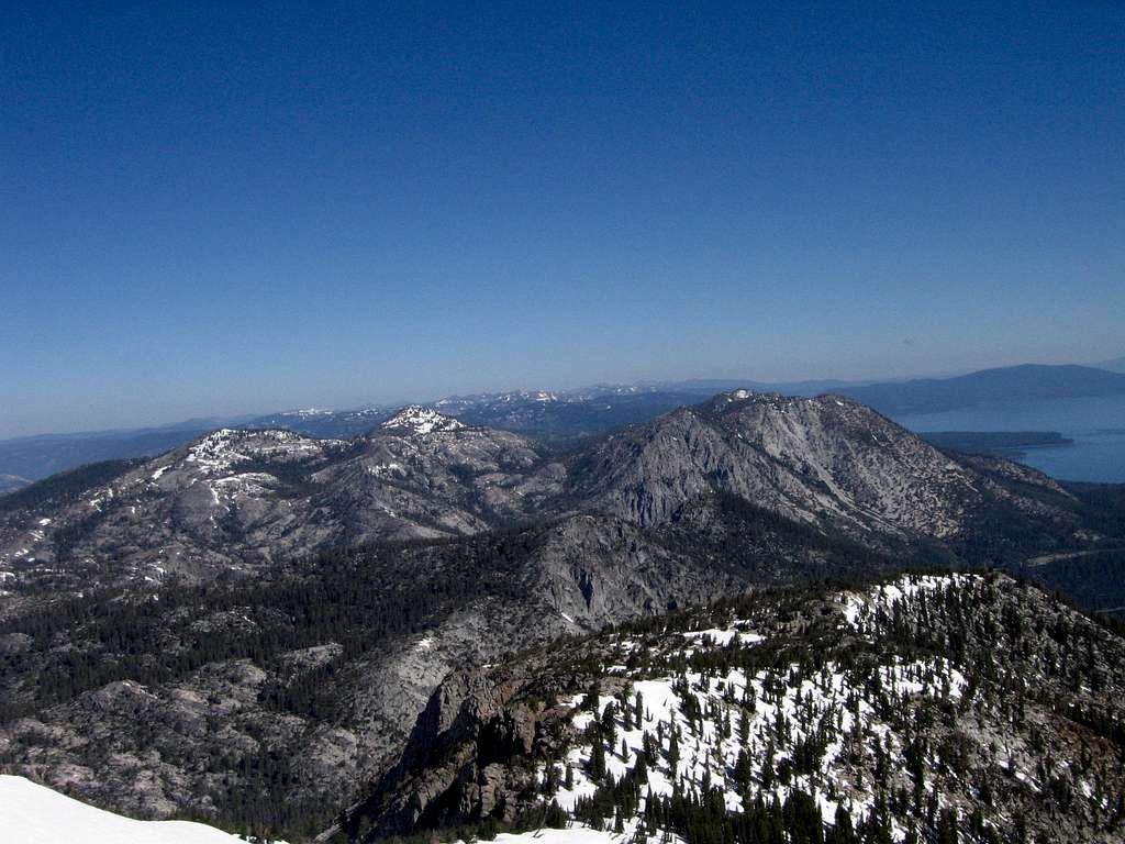 To the North from the Tallac's Summit