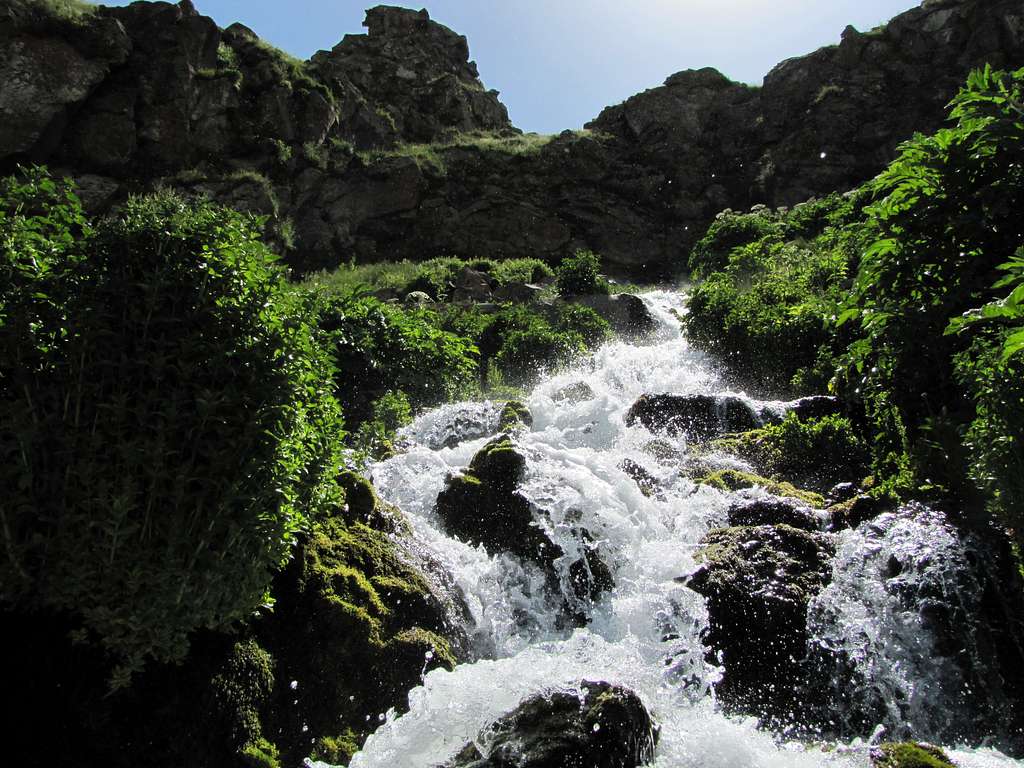 Gurgur Spring - A very high flow rate