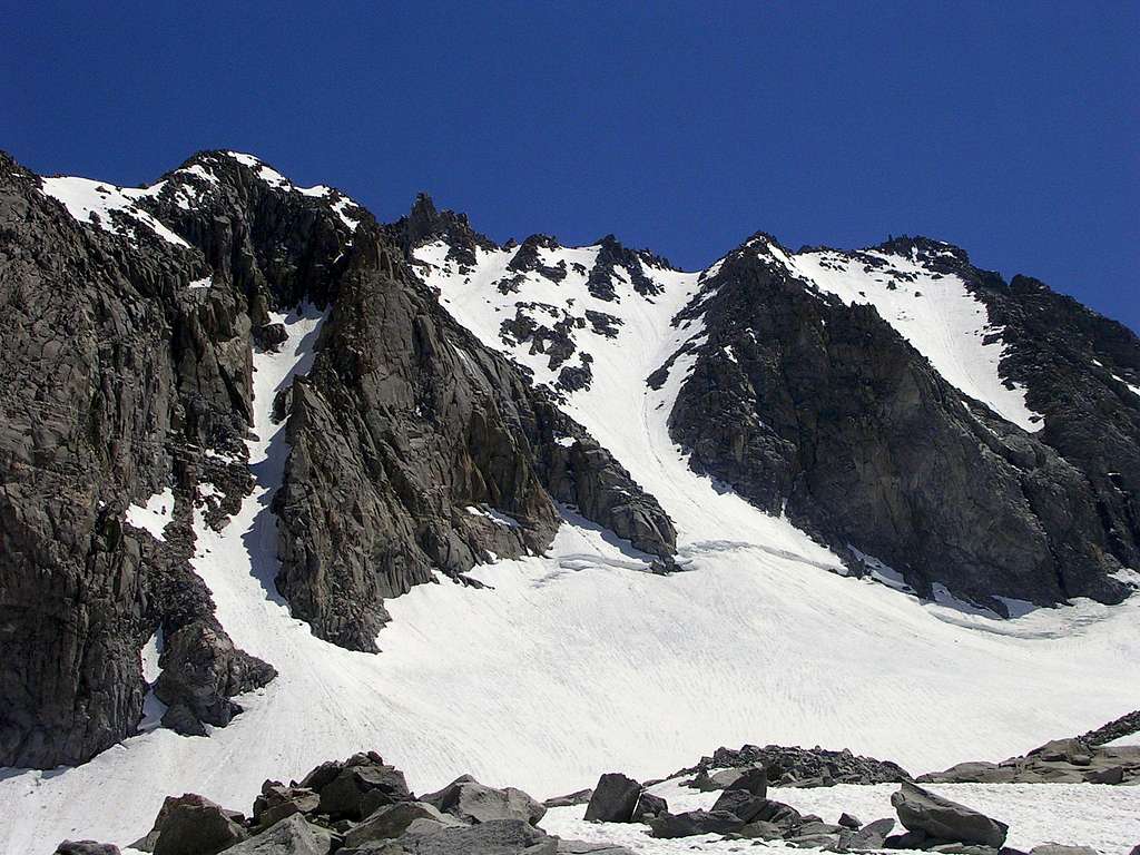 North Couloirs of Thunderbolt Pk