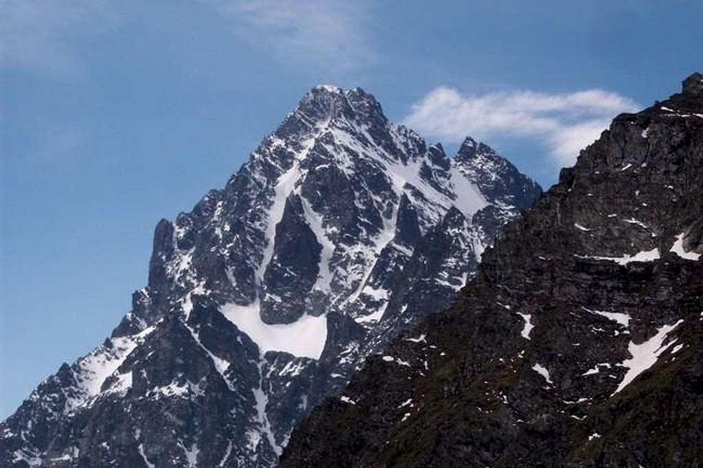 Monte Viso's north face from...