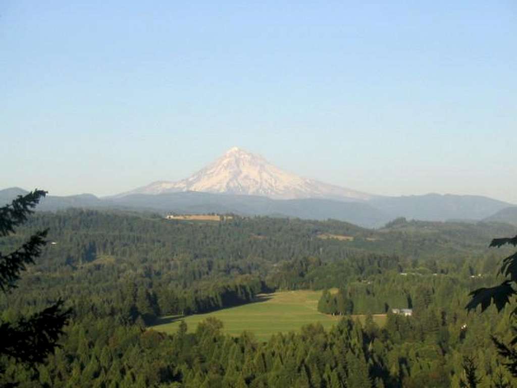 A typical NW Oregon view of a...