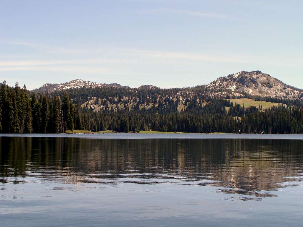 Buck Horn Mt. and Boulder Lake