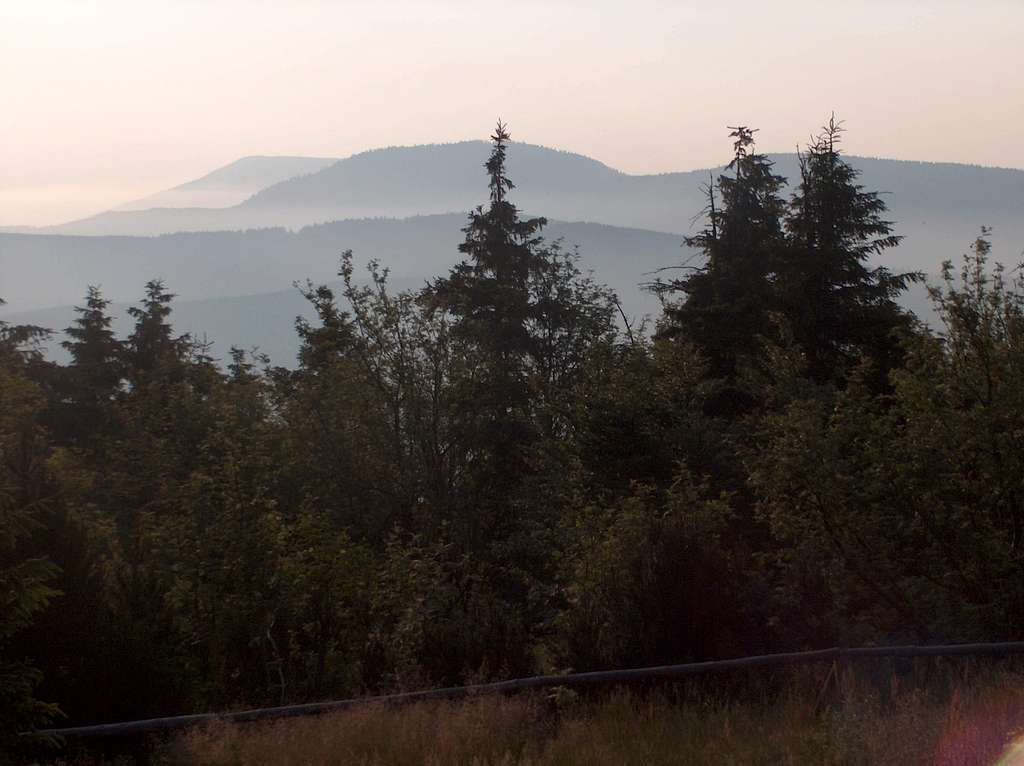 North view from Radhošť