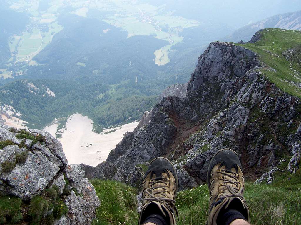 Sitting on Kaiserstein (2061 m)