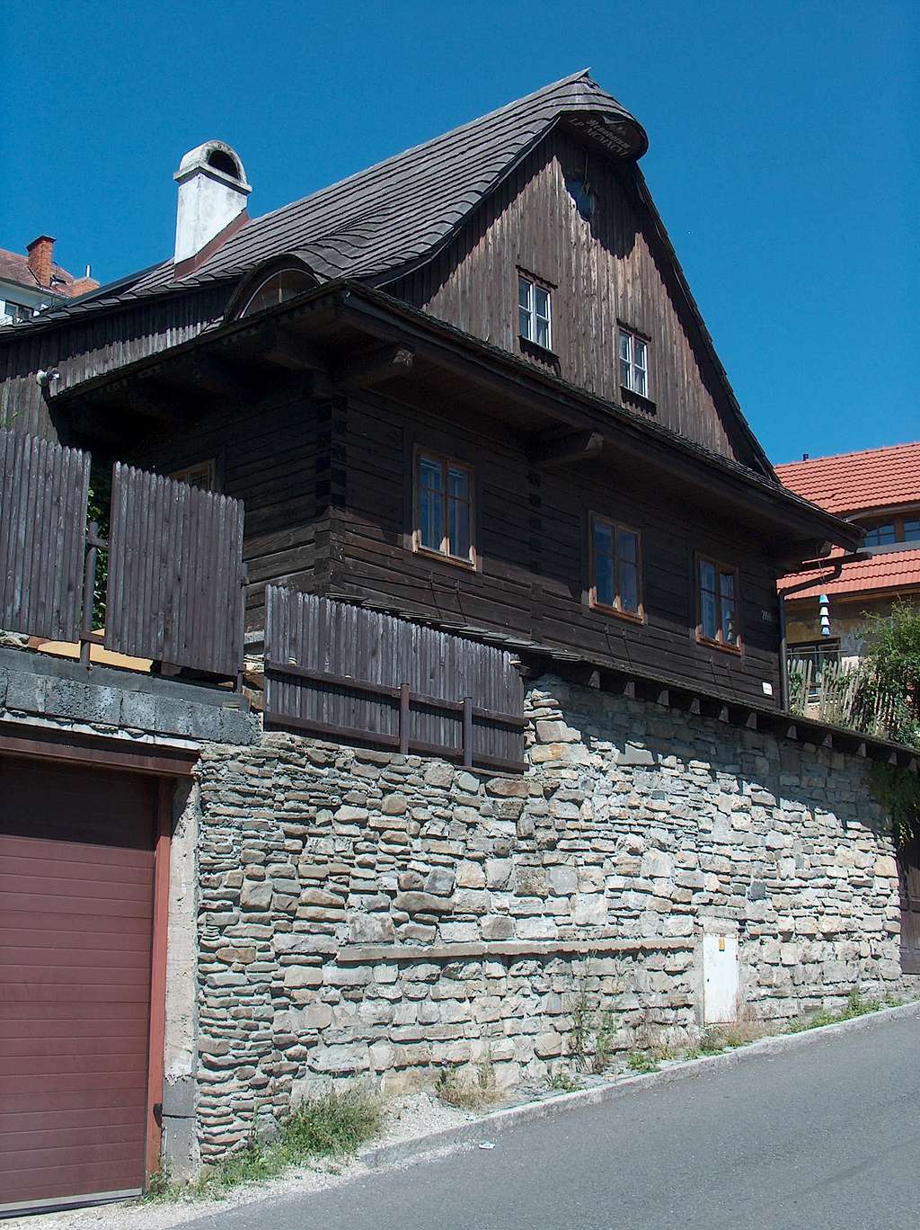 Vallachian wooden houses in Štramberk