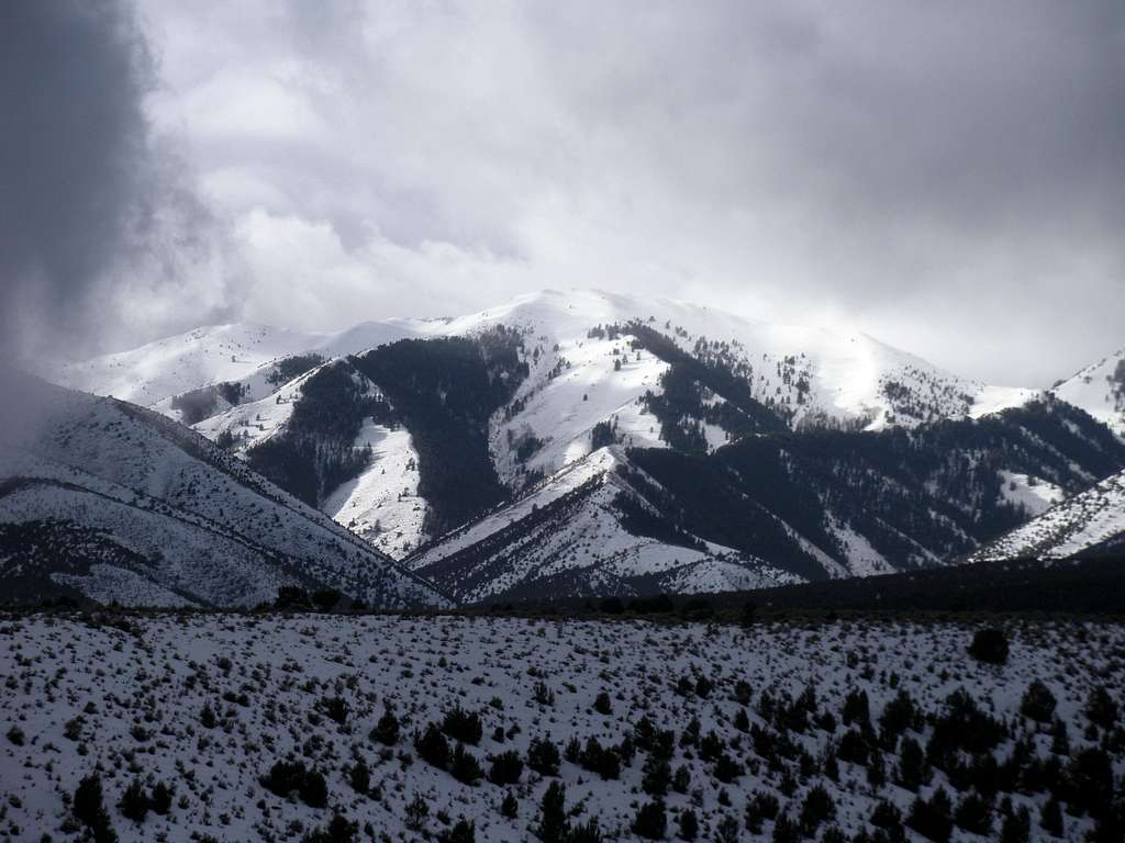 Bald Mountain in Winter