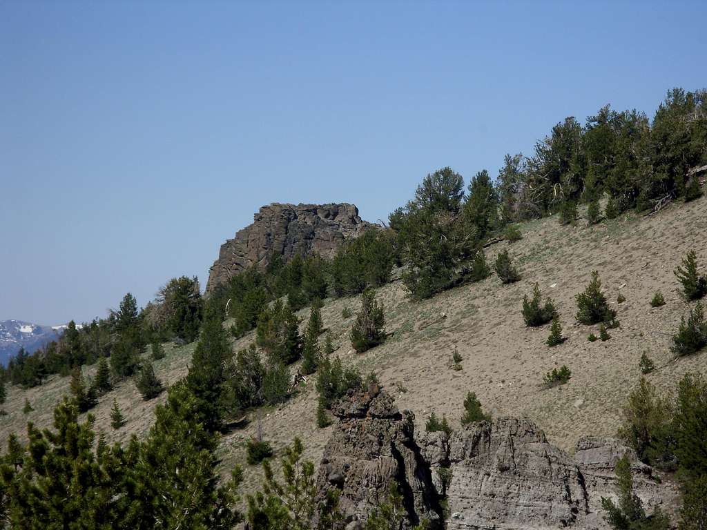 Point 9499 - rock formation