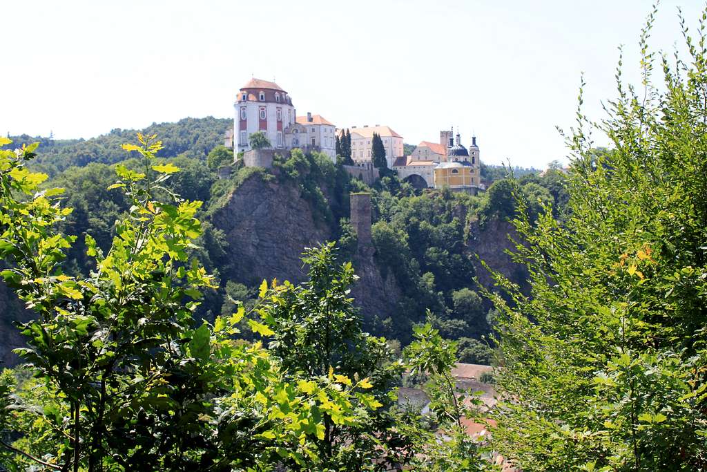 View of Vranov chateaux