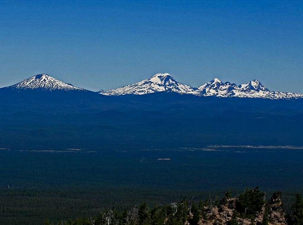 View from Paulina Peak