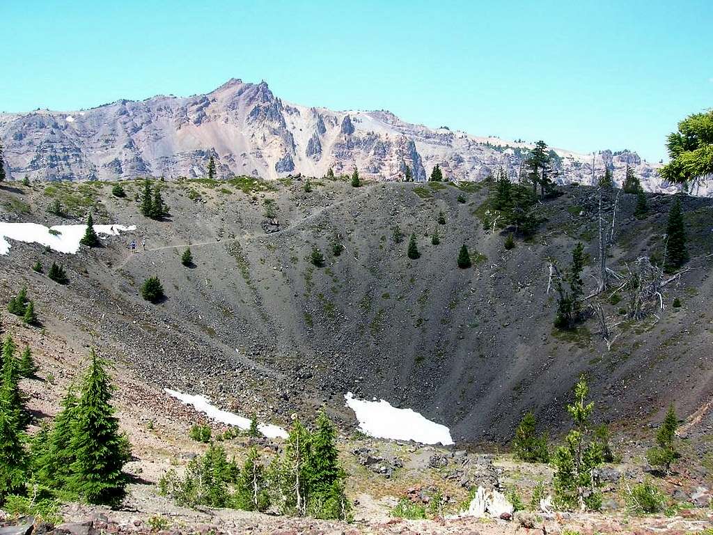 The Crater Atop the Crater