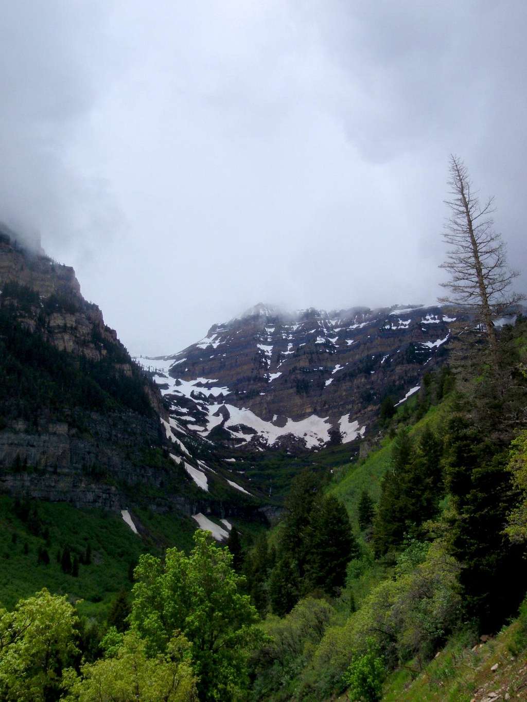 Mount Timpanogos in Spring : Photos, Diagrams & Topos : SummitPost